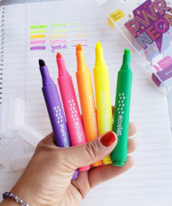 Resaltador Pwr Neon x5 - Mooving