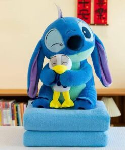 Peluche con Manta - Stitch Pato