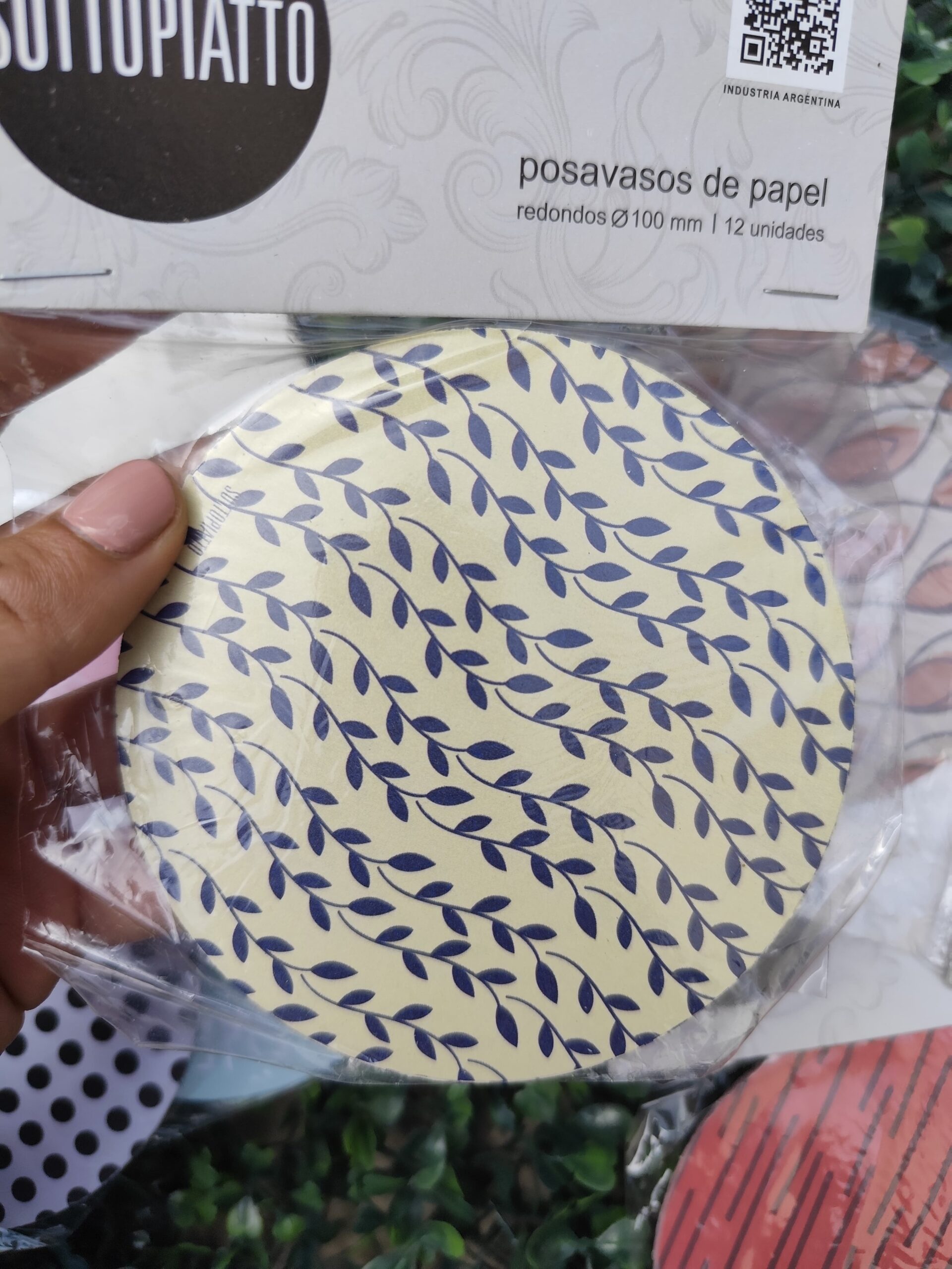 Posavaso de Papel 1 Posavaso de Papel