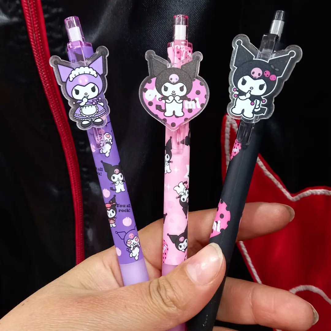 Lapicera con Aplique - Kuromi 1 Lapicera con Aplique - Kuromi