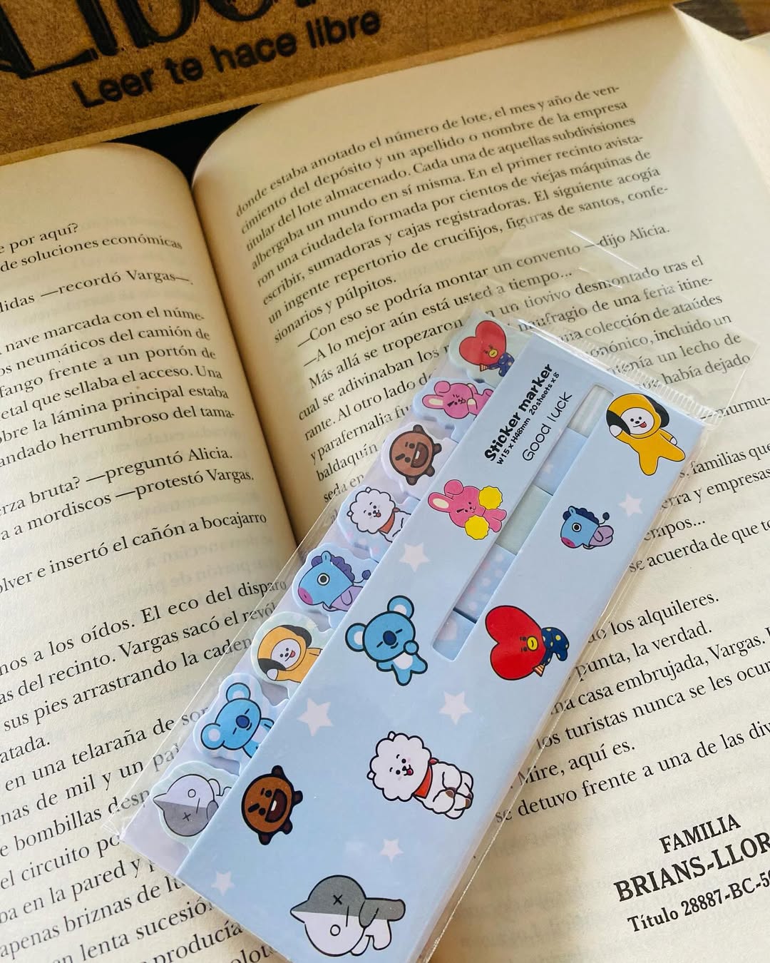 Señaladores Personajes - Sanrio/BTS 3 Señaladores Personajes - Sanrio/BTS - Imagen 3