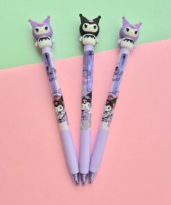 Lapicera retractil Kuromi x2