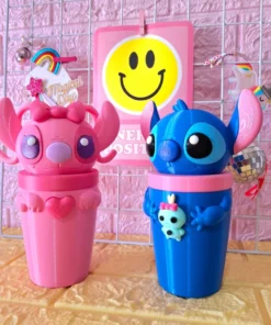 Vaso 3D Angel (Rosa)