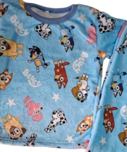 Pijama polar soft - Bluey 4 D NQ NP 2X 784372 MLA83684966195 042025 F