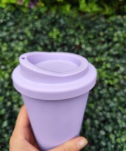 Alternative view of Vaso Doble Capa Liso - Lila