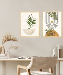 Cuadro Hojas Verdes 20*30