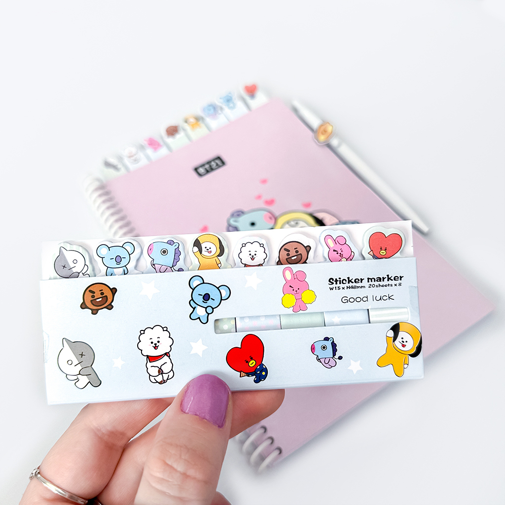 Señaladores Personajes - Sanrio/BTS 1 Señaladores Personajes - Sanrio/BTS