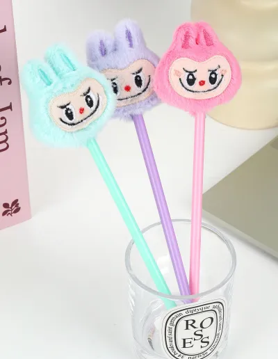 Lapicera Peluche Labubu x2 4 Lapicera Peluche Labubu x2 - Imagen 4