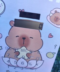 Alternative view of Cuaderno Anillado + Calculadora Capybara