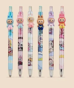 Lapicera Retractil Labubu cuerpo x3 9 2 25