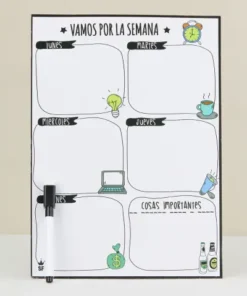 Alternative view of Pizarra Magnetica - Semanal