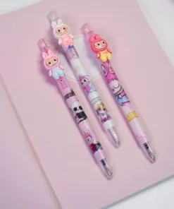 Lapicera Retractil Labubu cuerpo x3 8 3 22