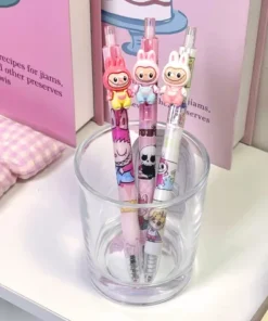 Lapicera Retractil Labubu cuerpo x3 7 4 17