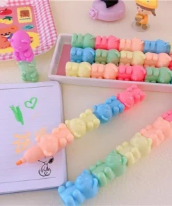 Resaltador Apilable - Osito x6