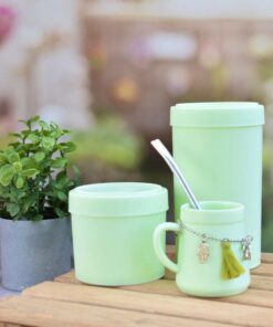 Tarros Vintage (Sin Mate) - Verde