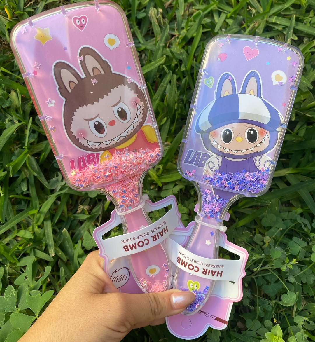 Cepillo De Pelo Confetti - Labubu 1 Cepillo De Pelo Confetti - Labubu