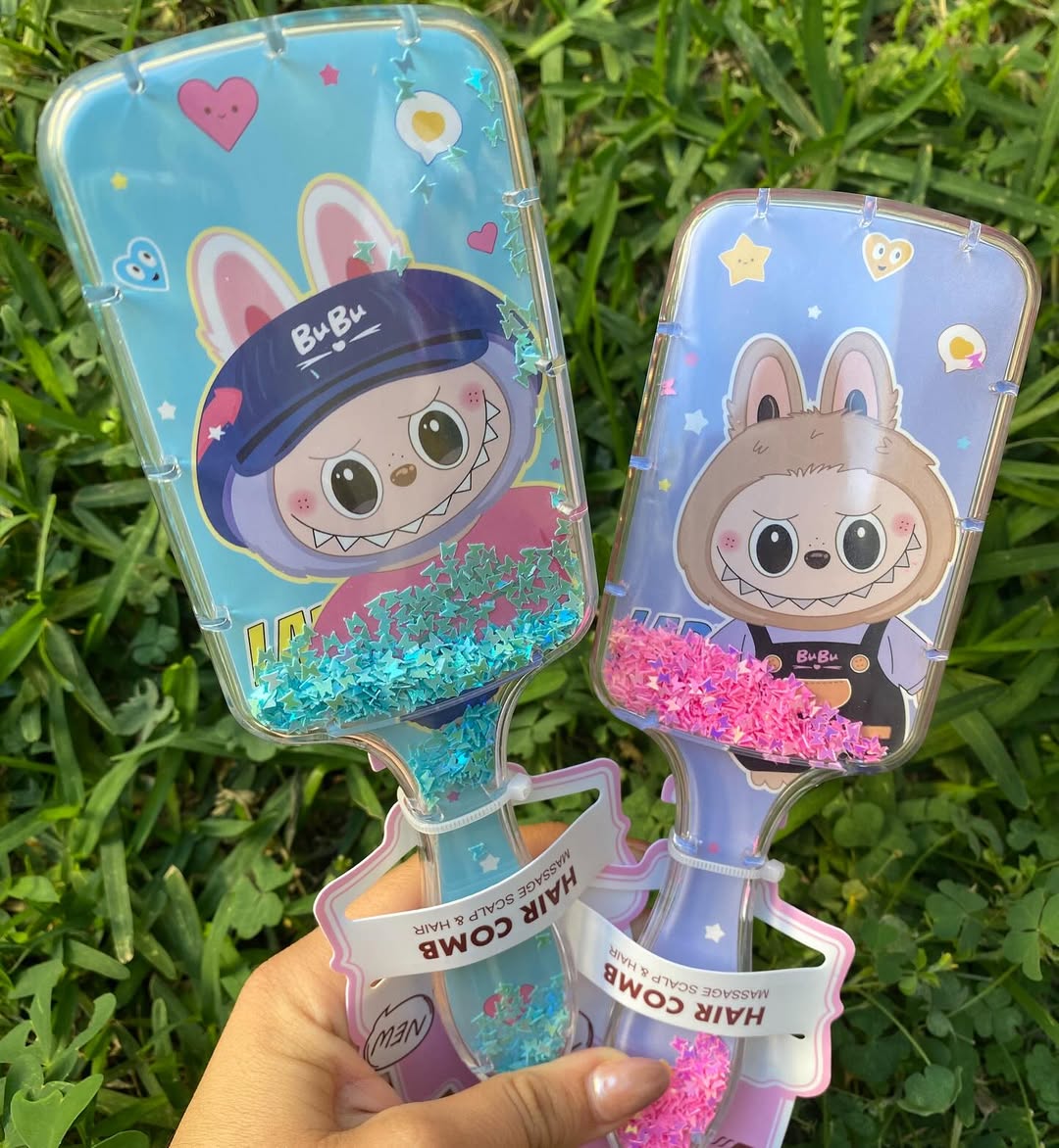 Cepillo De Pelo Confetti - Labubu 2 Cepillo De Pelo Confetti - Labubu - Imagen 2