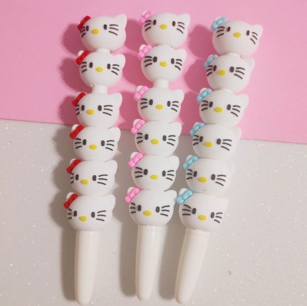 Lapicera giratoria Kitty x3 1 Lapicera giratoria Kitty x3