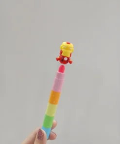 Alternative view of Crayones encastrables SuperHeroes