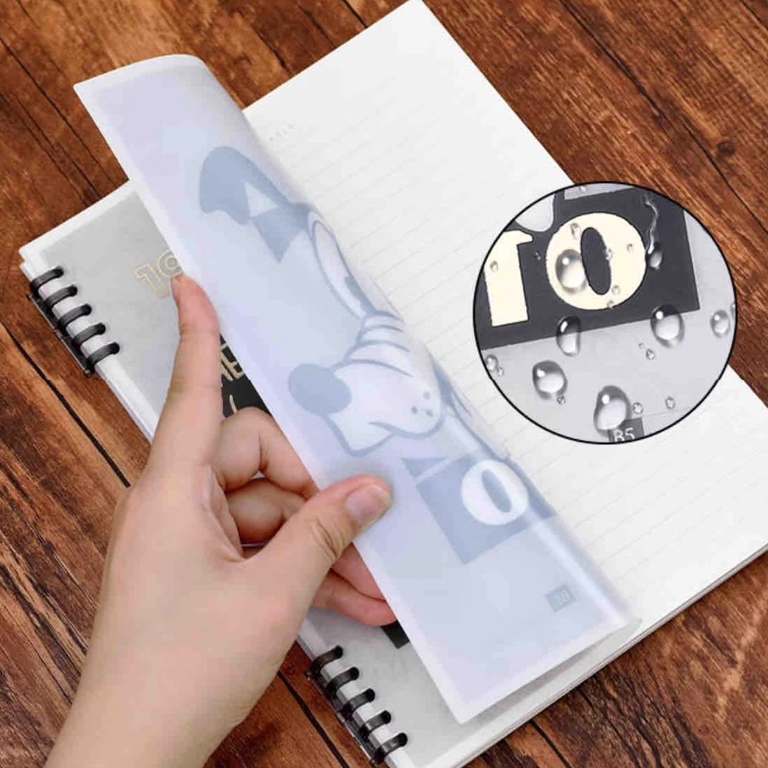 Carpeta Perpetua Blanco/Negro - Mickey Friends 3 Carpeta Perpetua Blanco/Negro - Mickey Friends - Imagen 3