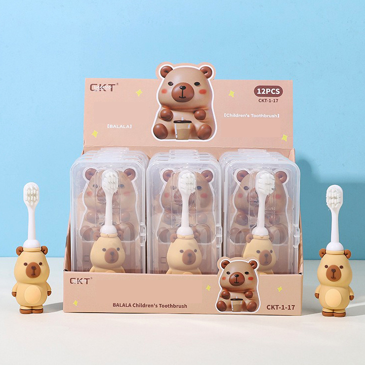 Cepillo de Dientes Muñeco - Capybara 1 Cepillo de Dientes Muñeco - Capybara