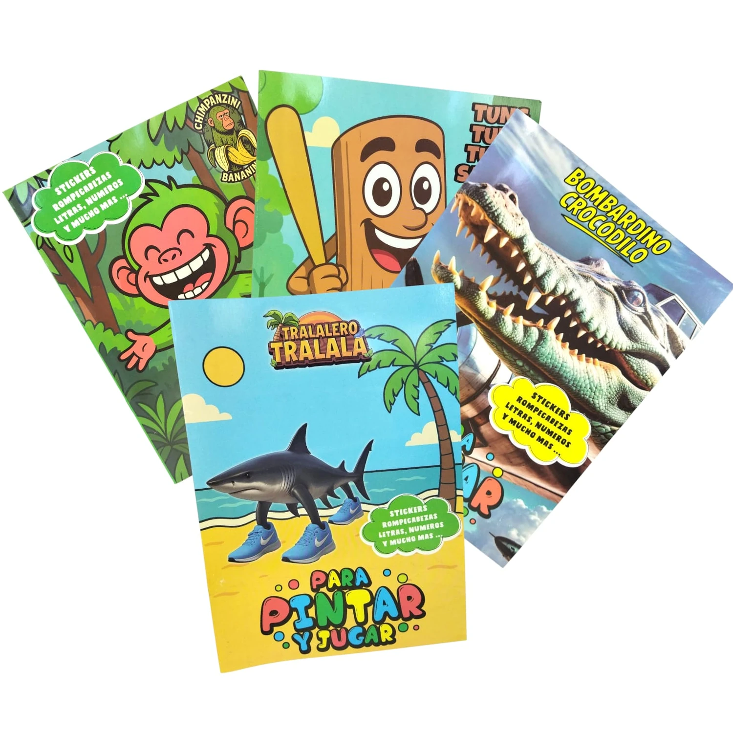 Libro Para Pintar BrainRot 1 Libro Para Pintar BrainRot