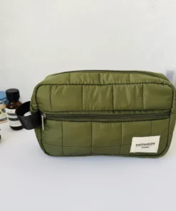 Necessaire Con Cierre Verde