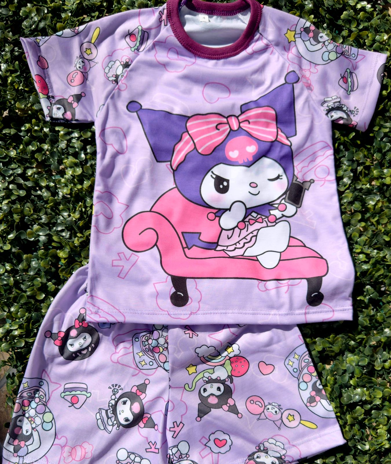 Pijama VERANO KIDS - Kuromi 2 Pijama VERANO KIDS - Kuromi - Imagen 2