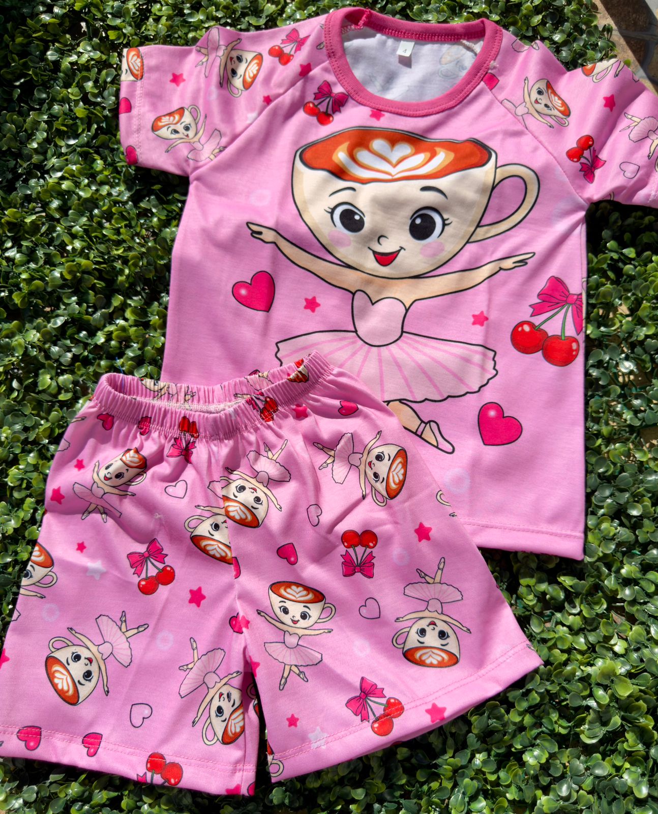 Pijama VERANO KIDS - Balerina Capuccina 2 Pijama VERANO KIDS - Balerina Capuccina - Imagen 2