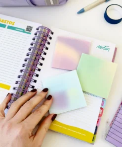 Notas Adhesivas Glitter x4