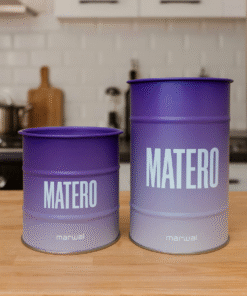 Set Latas Matero Bicolor - Violeta
