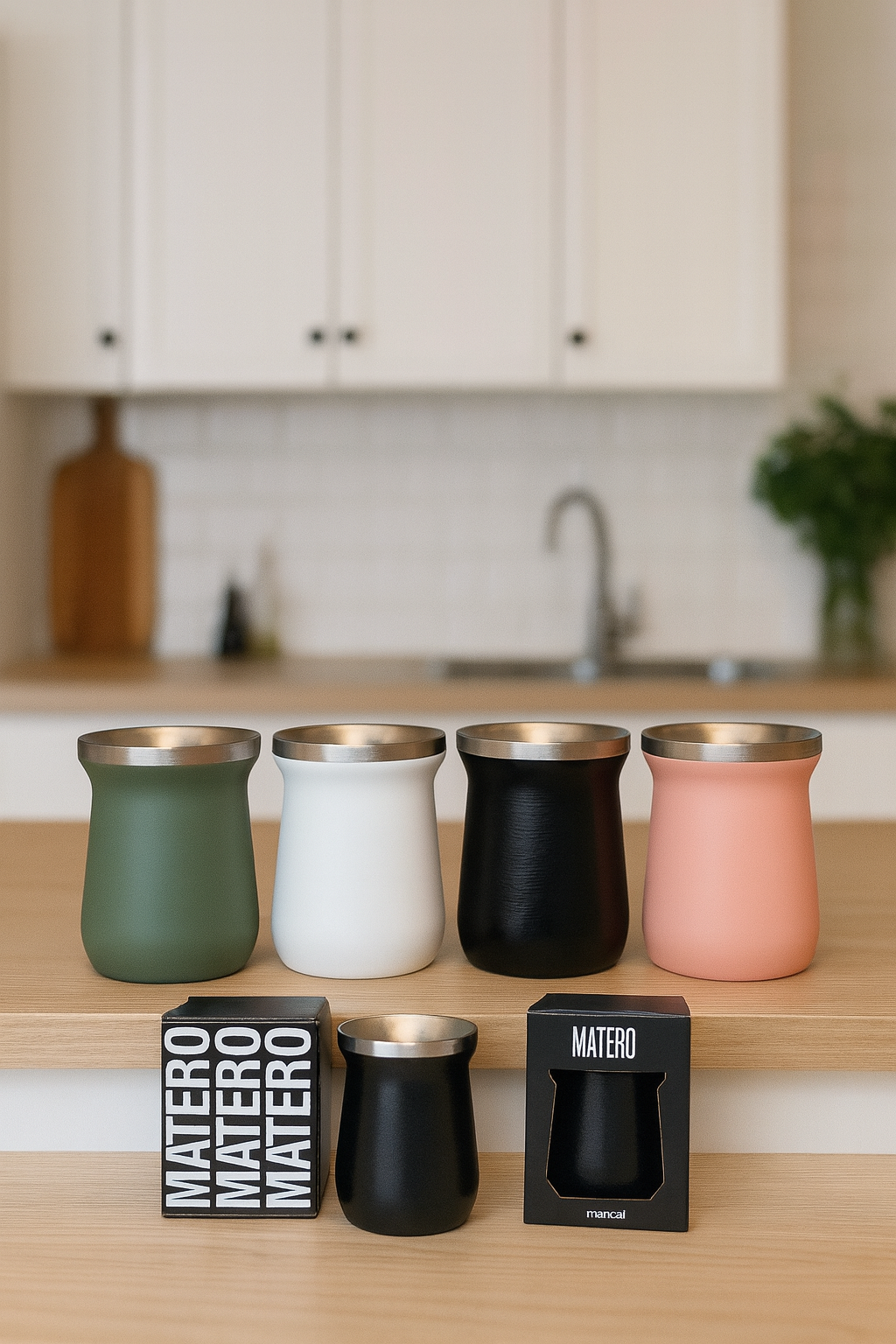 Mate Matero Acero Inox. 1 Mate Matero Acero Inox.