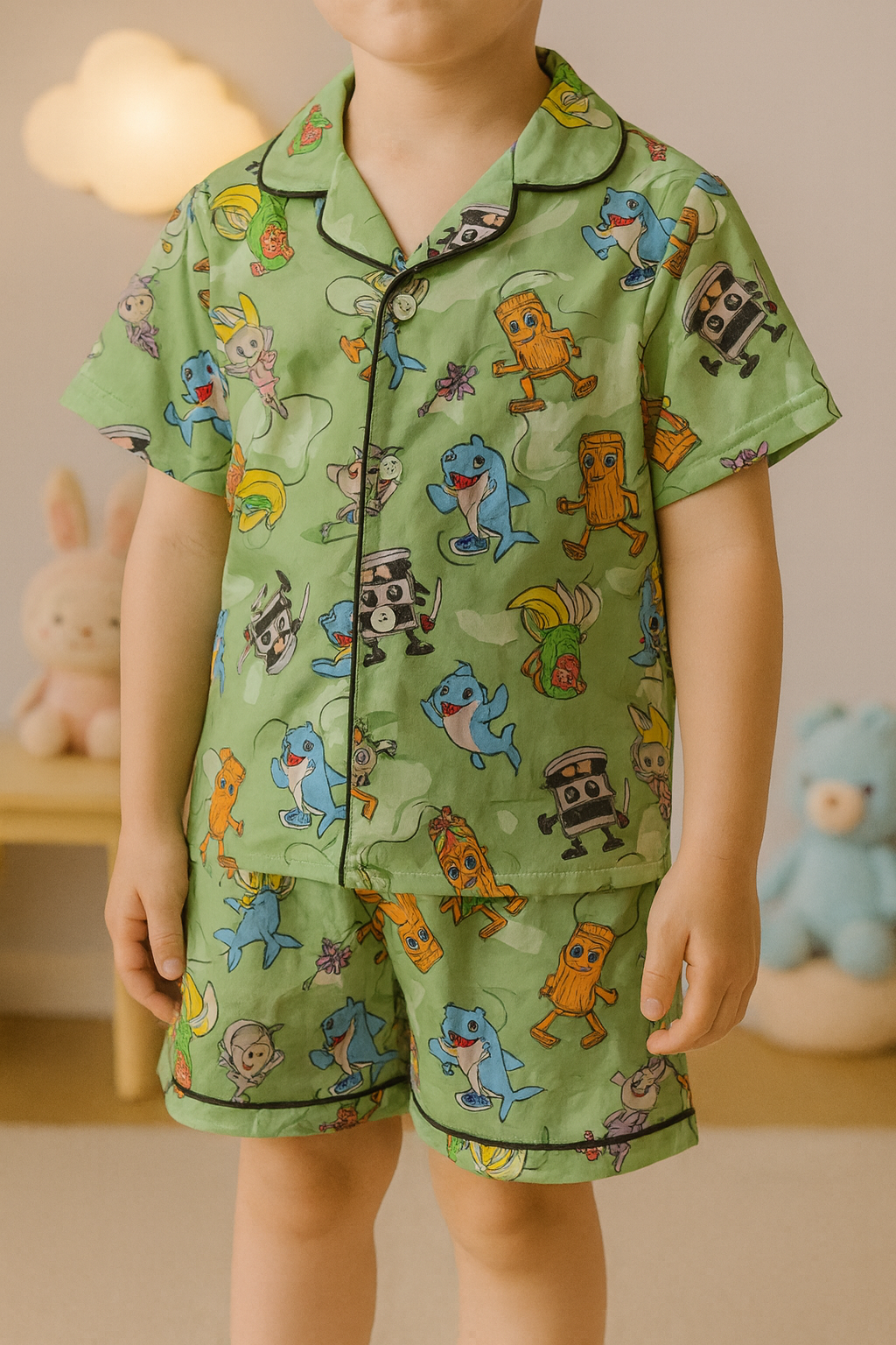 Pijama Camiseros - Brainrot 1 Pijama Camiseros - Brainrot