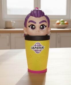 Vaso 3D Las Guerreras K-Pop - Rumi (Amarillo)