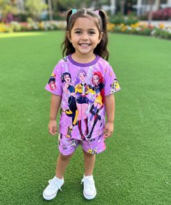 Pijama VERANO KIDS - Las Guerreras K-Pop