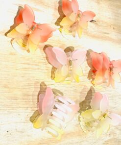 Alternative view of Broche Mariposa - Bicolor