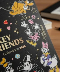 Alternative view of Calendario Mickey & Friends Mooving 2026