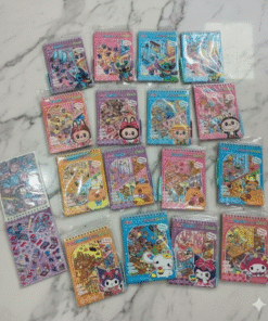 Librito de Stickers 3D Personajes