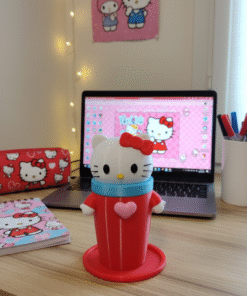 Vaso 3D Hello Kitty con sorbete