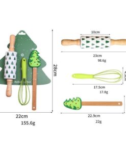Alternative view of Set de Utensilios x3 - Navideño