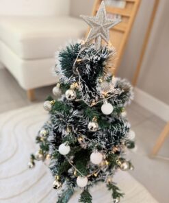 Hola Deco - Distribuidora 12 Arma Tu Arbolito - Arbol de Navidad + Luces + Adornos + Boa